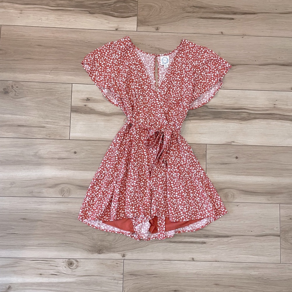 GENTLY USED SUN DRESS/ROMPER!!
